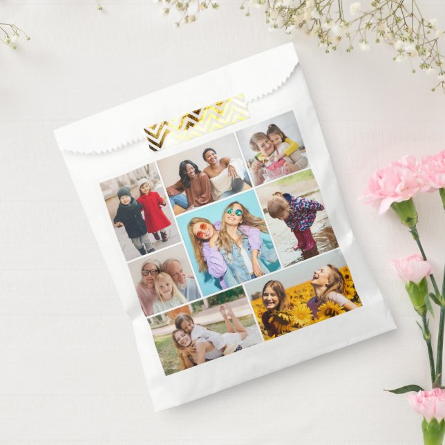 Create Your Own 8 Photo Collage Favour Bag (Sealed)