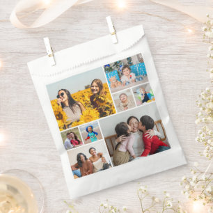 Create Your Own 8 Photo Collage Favour Bag