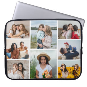Create Your Own 8 Photo Collage Laptop Sleeve