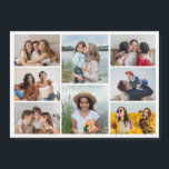 Create Your Own 8 Photo Collage Magnetic Card<br><div class="desc">Create your own 8 Photo Collage for Christmas, Birthdays, Weddings, Anniversaries, Graduations, Father's Day, Mother's Day or any other Special Occasion, with our easy-to-use design tool. Add your favourite photos of friends, family, vacations, hobbies and pets and you'll have a stunning, one-of-a-kind photo collage. Our custom photo collage is perfect...</div>