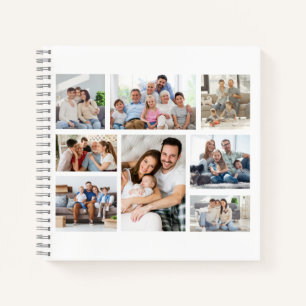 Create Your Own 8 Photo Collage Notebook