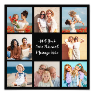 Create Your Own 8 Photo Collage Photo Enlargement