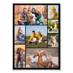 Create Your Own 8 Photo Collage Photo Enlargement Print