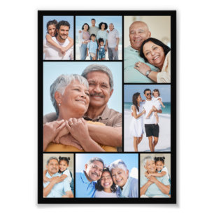 Create Your Own 8 Photo Collage Photo Enlargement Print