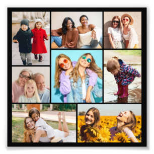 Create Your Own 8 Photo Collage Photo Enlargement Print