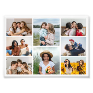 Create Your Own 8 Photo Collage Photo Enlargement Print