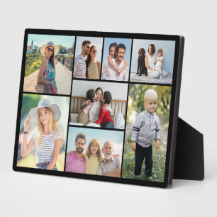 Create Your Own 8 Photo Collage  Plaque