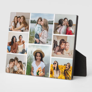 Create Your Own 8 Photo Collage Plaque