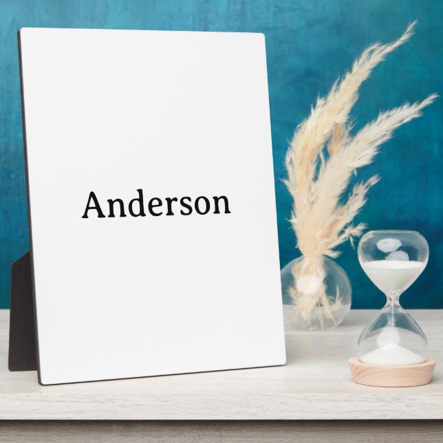 Create Your Own 8" x 10" Plaque (Side)