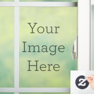Create Your Own 8" x 11" Custom Cut Window Cling