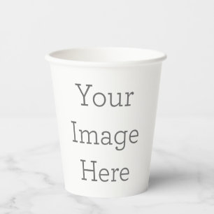 Create Your Own 8oz Paper Cups