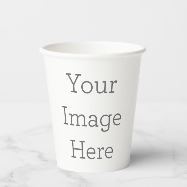 Paper Cups Size: 236ml Paper Cup, Lid: None (Front)