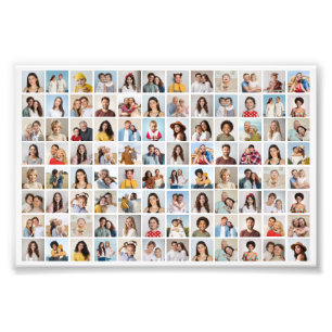 Create Your Own 96 Photo Collage Photo Enlargement