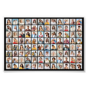 Create Your Own 96 Photo Collage Photo Enlargement