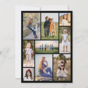 Create Your Own 9 Photo Collage Card