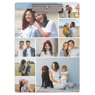 Create Your Own 9 Photo Collage Clipboard