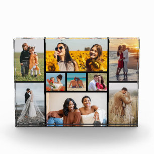 Create Your Own 9 Photo Collage Photo Block