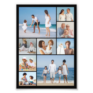 Create Your Own 9 Photo Collage Photo Enlargement