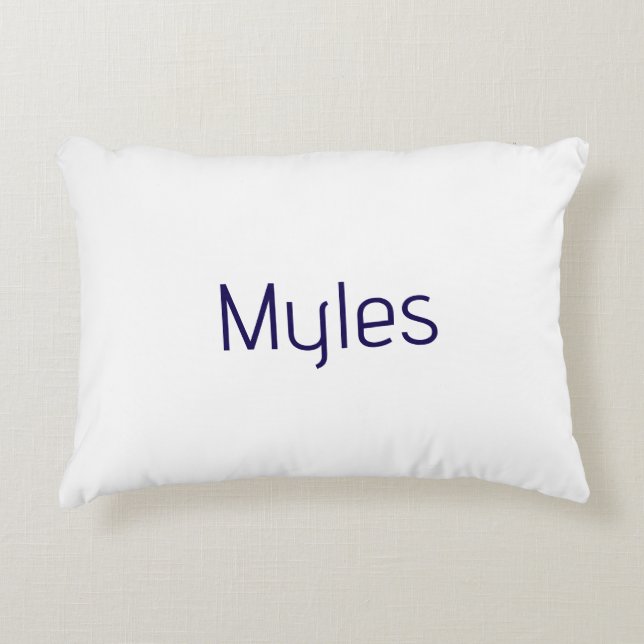 Create Your Own Accent Pillow (Front)