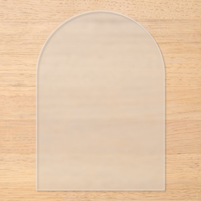   Create Your Own Acrylic Invitations (Front)