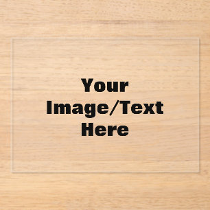 Create Your Own Acrylic Invitations