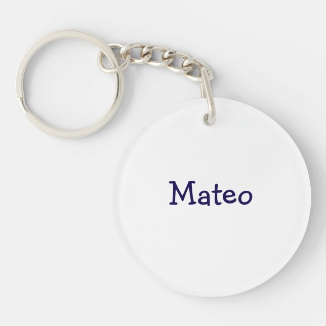 Create Your Own Acrylic Keychain (Front)