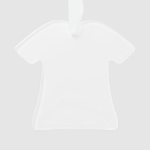 Create Your Own Acrylic Tee Shirt Shaped Ornament