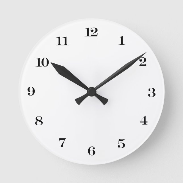 Create Your Own Acrylic Wall Clock (Front)
