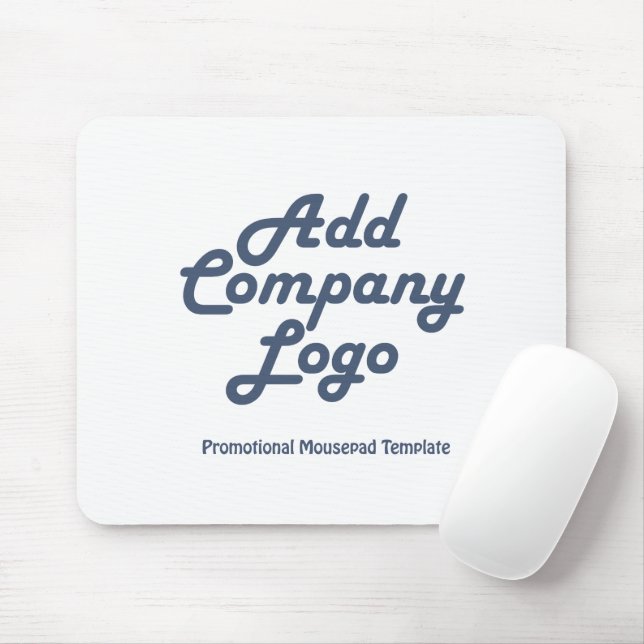 Create Your Own Add Custom Company Business Logo Mouse Pad (With Mouse)