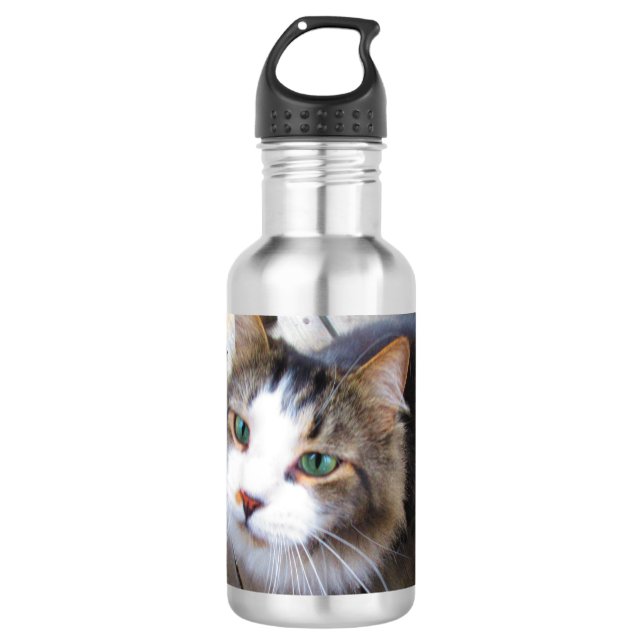 Create Your Own Add Photo Custom 532 Ml Water Bottle (Front)