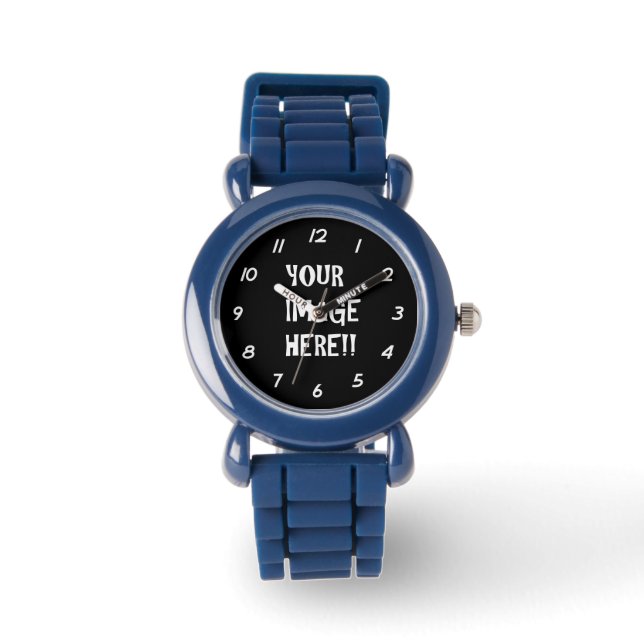 Create Your Own Adjustable Bezel Stainless Steel Watch (Front)