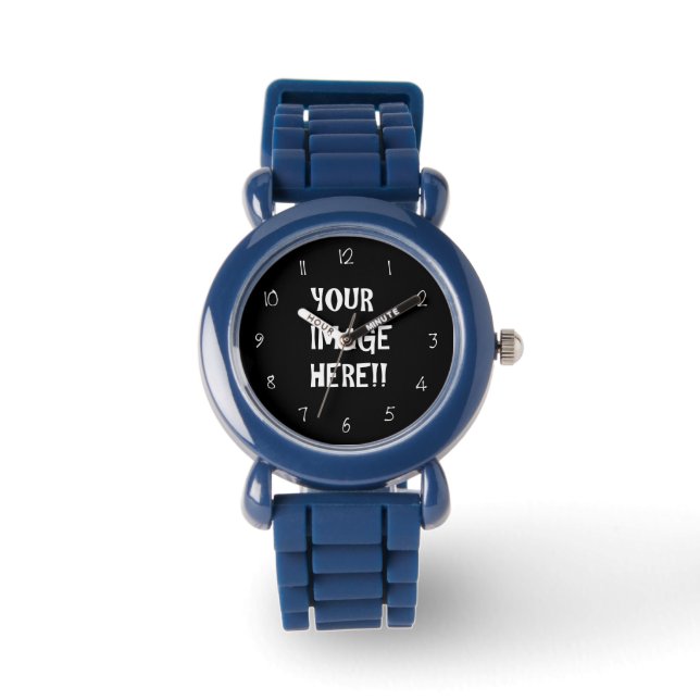 Create Your Own Adjustable Bezel Stainless Steel Watch (Front)