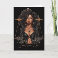 Create Your Own African American Queen Libra