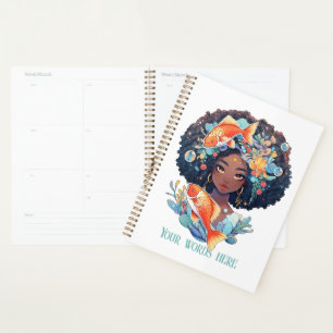 Create Your Own African American Woman Pisces Planner