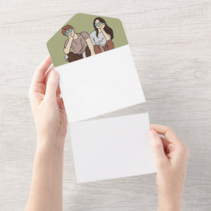 Create Your Own All In One Wedding Invitation