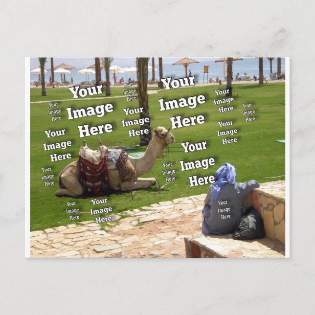 Create Your Own Amazing Image Template Postcard (Front)