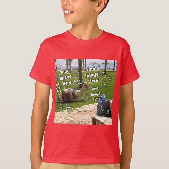 Create Your Own Amazing Image Template T-Shirt (Front)
