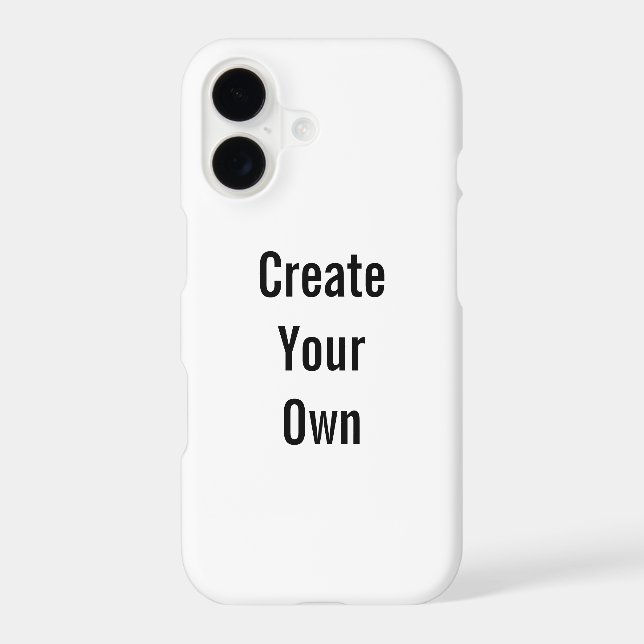 Create Your Own Apple iPhone 17 Case (Back)