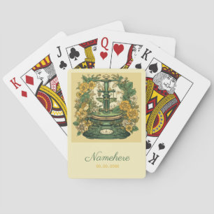 Create Your Own Art Nouveau Libra Zodiac Playing Cards