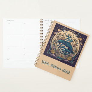 Create Your Own Art Nouveau Scorpio Zodiac Planner