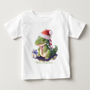 Create Your Own Baby Crocodile Santa T-Shirt
