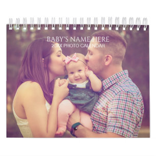 Create Your Own Baby Photos 2025 Calendar