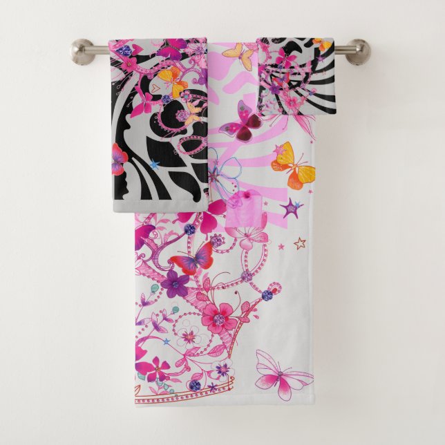 Create your own Baby Shower Bath Towel Set (Insitu)