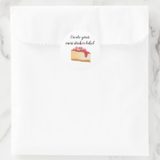 Create Your Own Bakery Sticker Label