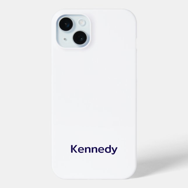 Create Your Own Barely There iPhone 15 Plus Case (Back)