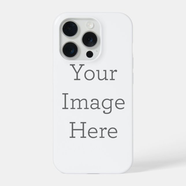 iPhone 15 Pro Slim Fit Case, Glossy (Back)