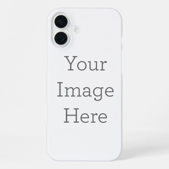 iPhone 16 Plus Slim Fit Case, Glossy (Back)