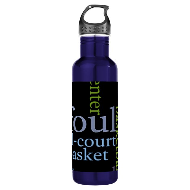 Create your own Basketball Sports Fanatic 710 Ml Water Bottle (Front)