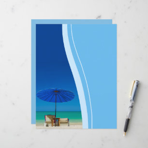 Create Your Own Beach Theme Blue