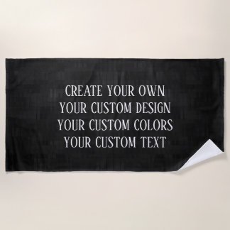 Create Your Own! Beach Towel